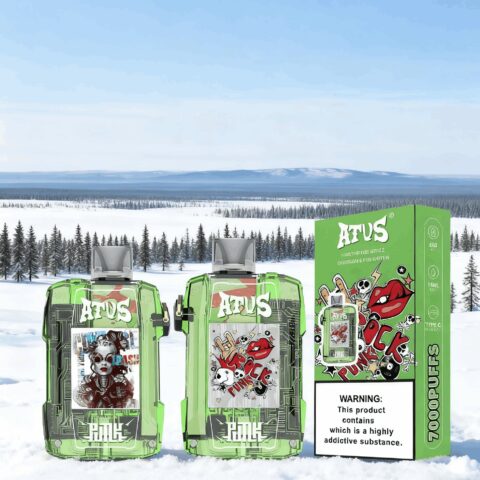 DE012 7000 Puffs Disposable Vapes with rechargeable and adjustable airflow ATVS Vape