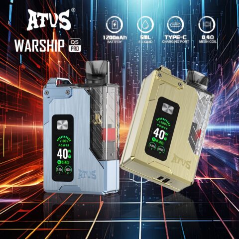 DE012 7000 Puffs Disposable Vapes with rechargeable and adjustable airflow ATVS Vape