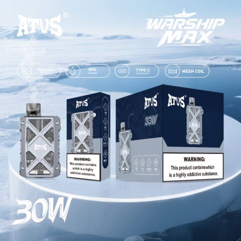 DE012 7000 Puffs Disposable Vapes with rechargeable and adjustable airflow ATVS Vape