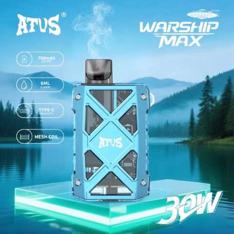 DE012 7000 Puffs Disposable Vapes with rechargeable and adjustable airflow ATVS Vape