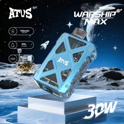 DE012 7000 Puffs Disposable Vapes with rechargeable and adjustable airflow ATVS Vape