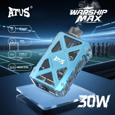 DE012 7000 Puffs Disposable Vapes with rechargeable and adjustable airflow ATVS Vape