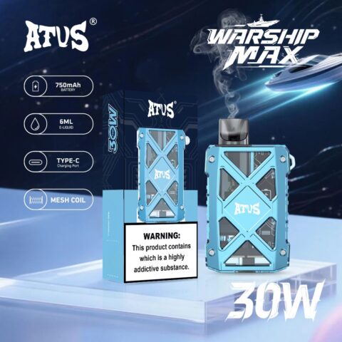 DE012 7000 Puffs Disposable Vapes with rechargeable and adjustable airflow ATVS Vape