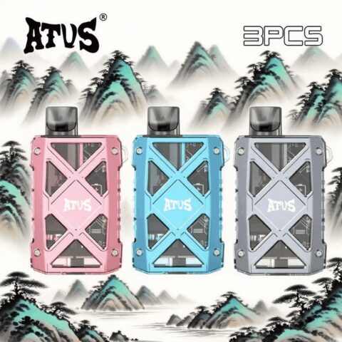 DE012 7000 Puffs Disposable Vapes with rechargeable and adjustable airflow ATVS Vape