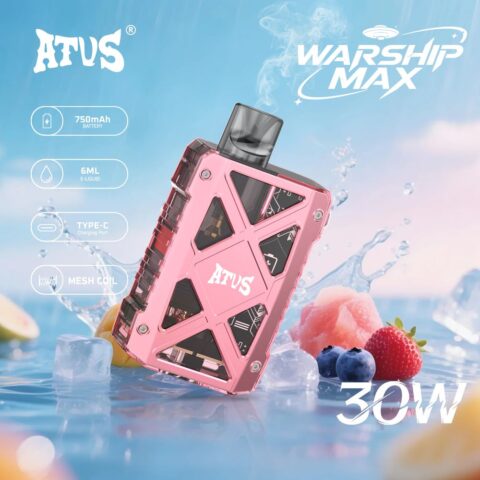 DE012 7000 Puffs Disposable Vapes with rechargeable and adjustable airflow ATVS Vape