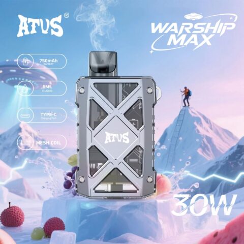 DE012 7000 Puffs Disposable Vapes with rechargeable and adjustable airflow ATVS Vape
