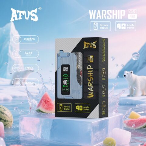 DE012 Pro Disposable Vapes with rechargeable and adjustable airflow ATVS Vape