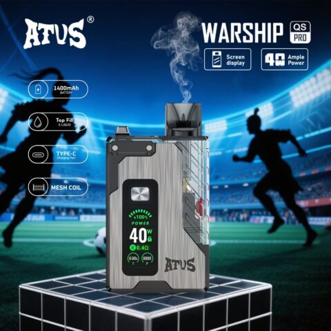 DE012 Pro Disposable Vapes with rechargeable and adjustable airflow ATVS Vape