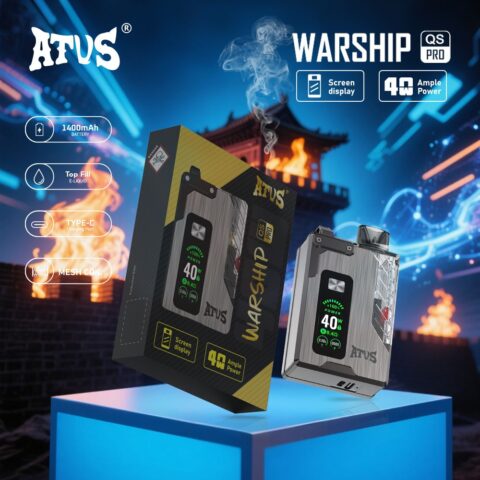 DE012 Pro Disposable Vapes with rechargeable and adjustable airflow ATVS Vape