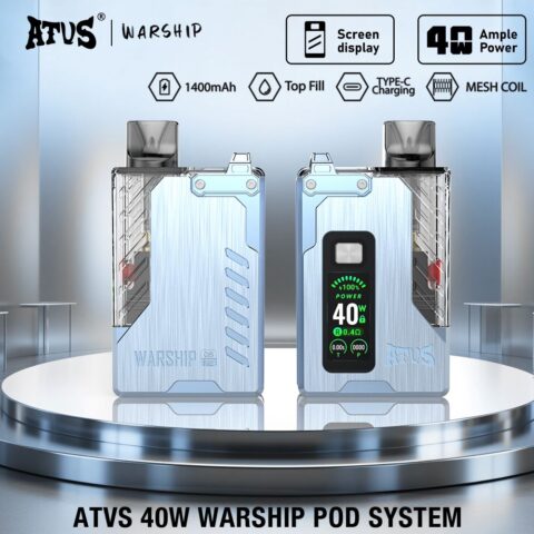 DE012 Pro Disposable Vapes with rechargeable and adjustable airflow ATVS Vape