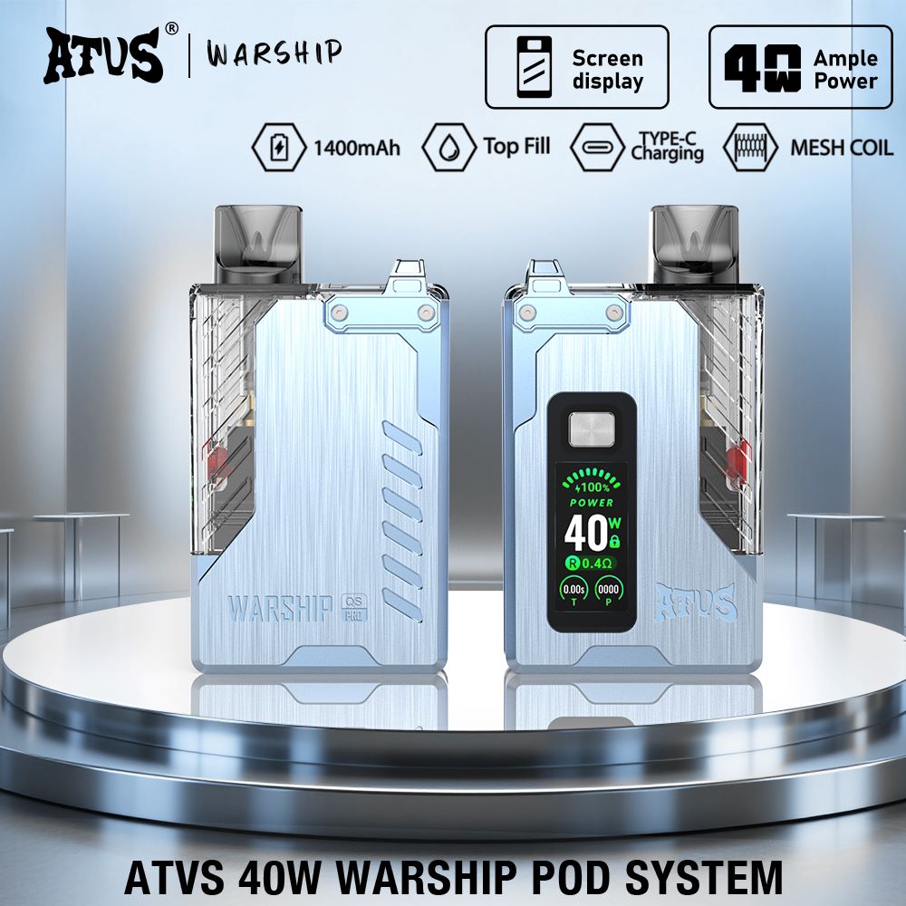 DE012 Pro Disposable Vapes with rechargeable and adjustable airflow ATVS Vape