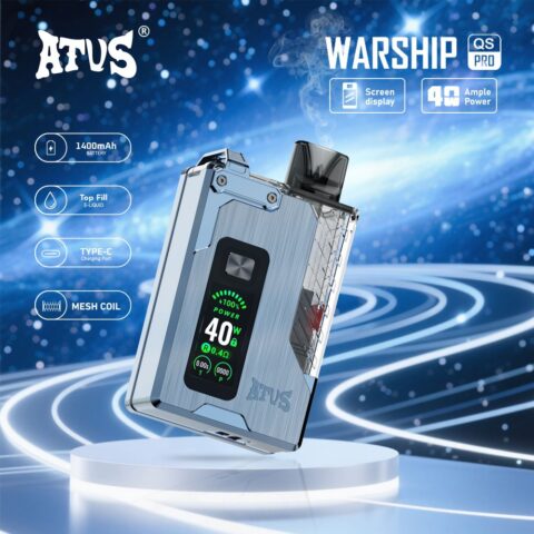 DE012 Pro Disposable Vapes with rechargeable and adjustable airflow ATVS Vape