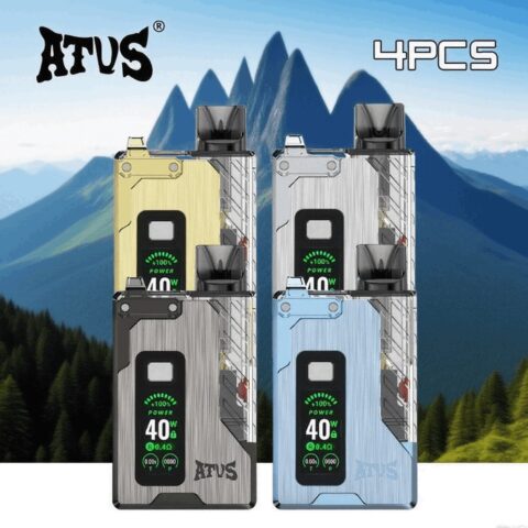 DE012 Pro Disposable Vapes with rechargeable and adjustable airflow ATVS Vape