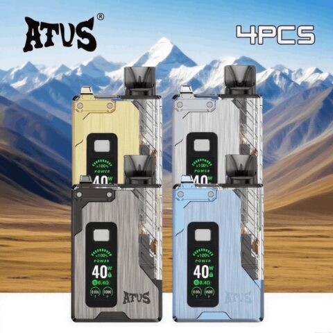 DE012 Pro Disposable Vapes with rechargeable and adjustable airflow ATVS Vape