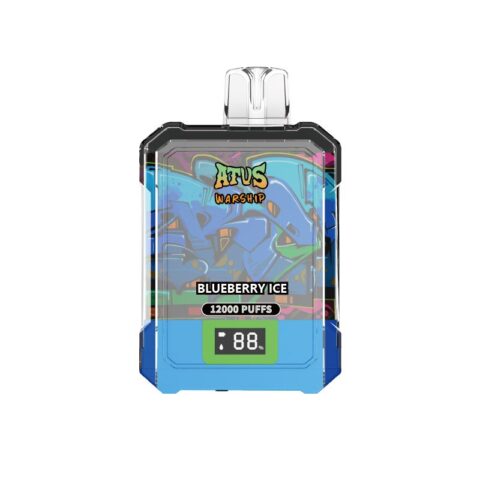 DE013A 12000 Puffs Disposable Vapes with LED display screen and adjustable airflow ATVS Vape