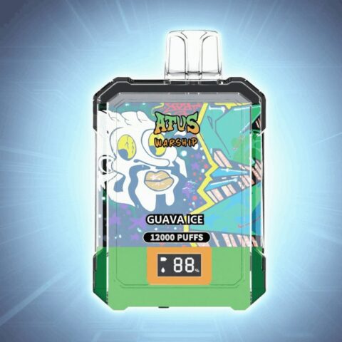 DE013A 12000 Puffs Disposable Vapes with LED display screen and adjustable airflow ATVS Vape