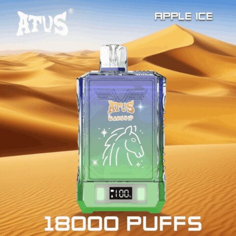 DE015 18000 Puffs Disposable Vape with LED display screen and adjustable airflow rechargeable ATVS Vape