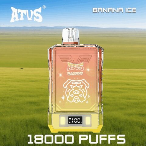 DE015 18000 Puffs Disposable Vape with LED display screen and adjustable airflow rechargeable ATVS Vape