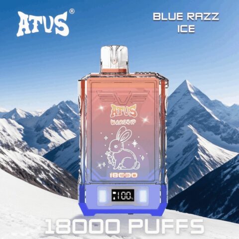 DE015 18000 Puffs Disposable Vape with LED display screen and adjustable airflow rechargeable ATVS Vape