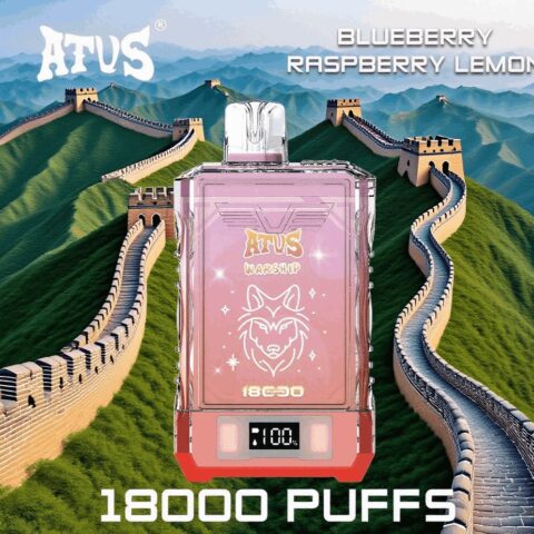 DE015 18000 Puffs Disposable Vape with LED display screen and adjustable airflow rechargeable ATVS Vape