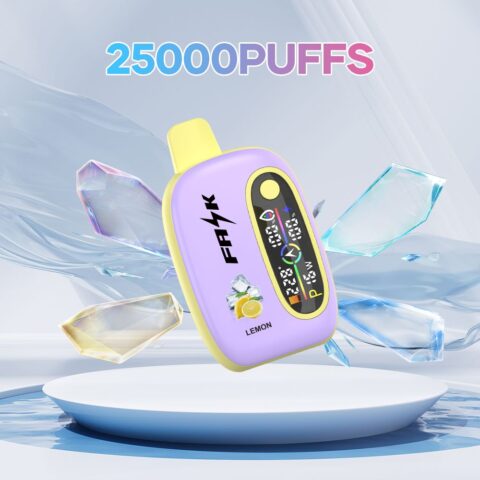 DE016 25000 Puffs Disposable Vape with LED display screen and adjustable airflow rechargeable ATVS Vape