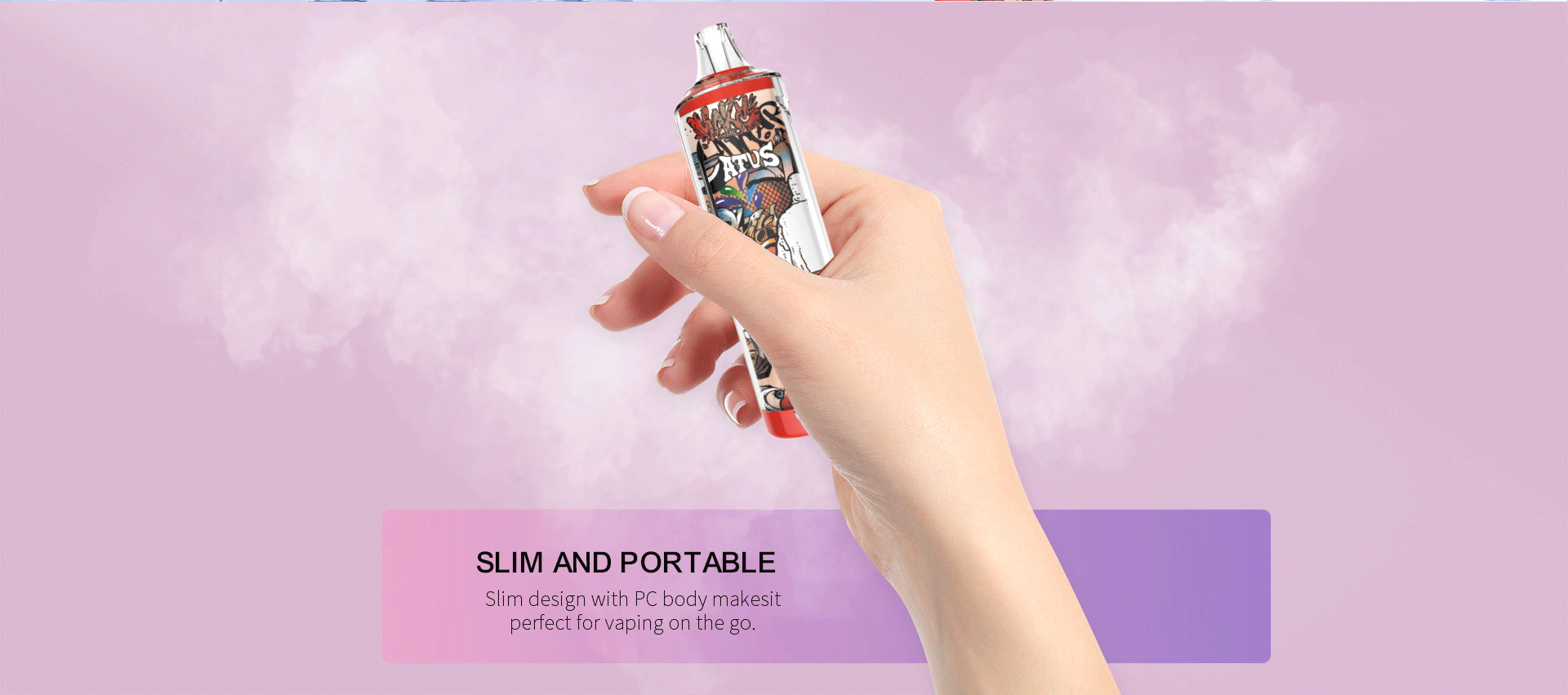 DE018 13000 Puffs Disposable Vape with rechargeable ATVS Vape