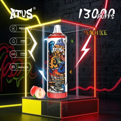 DE018 13000 Puffs Disposable Vape with rechargeable ATVS Vape