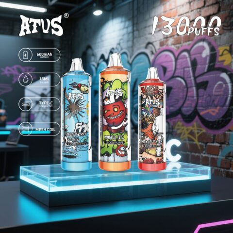 DE018 13000 Puffs Disposable Vape with rechargeable ATVS Vape