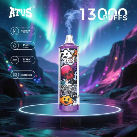 DE018 13000 Puffs Disposable Vape with rechargeable ATVS Vape