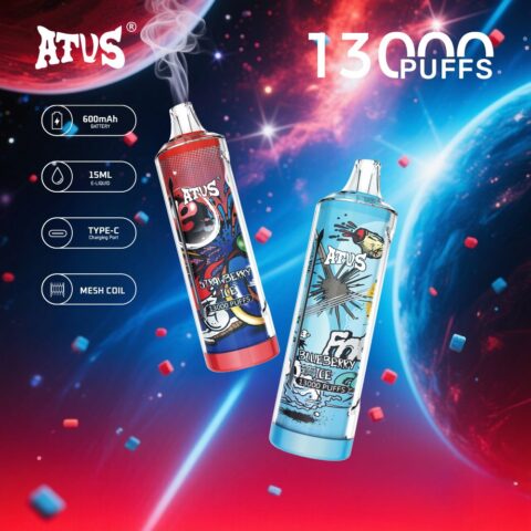 DE018 13000 Puffs Disposable Vape with rechargeable ATVS Vape