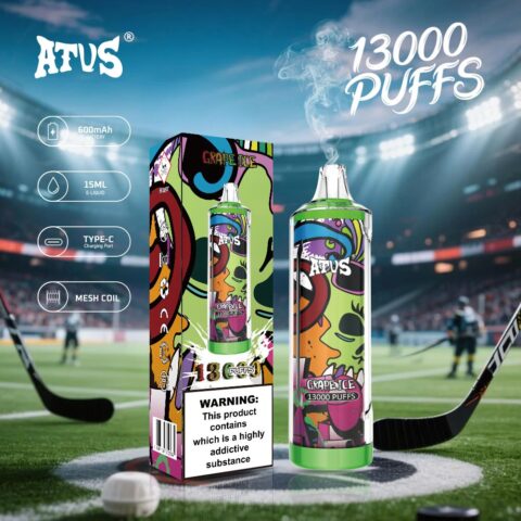 DE018 13000 Puffs Disposable Vape with rechargeable ATVS Vape