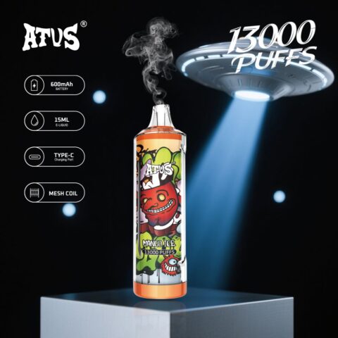 DE018 13000 Puffs Disposable Vape with rechargeable ATVS Vape