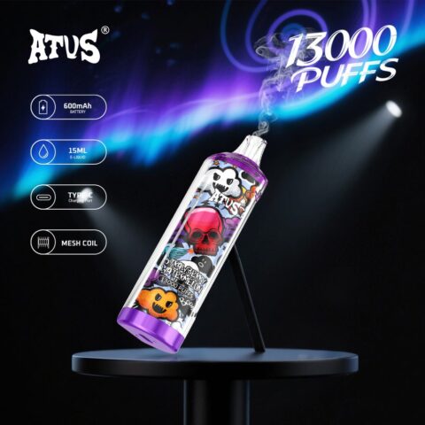 DE018 13000 Puffs Disposable Vape with rechargeable ATVS Vape