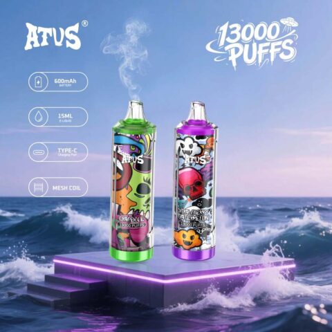 DE018 13000 Puffs Disposable Vape with rechargeable ATVS Vape
