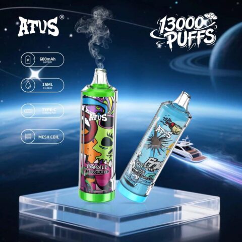 DE018 13000 Puffs Disposable Vape with rechargeable ATVS Vape