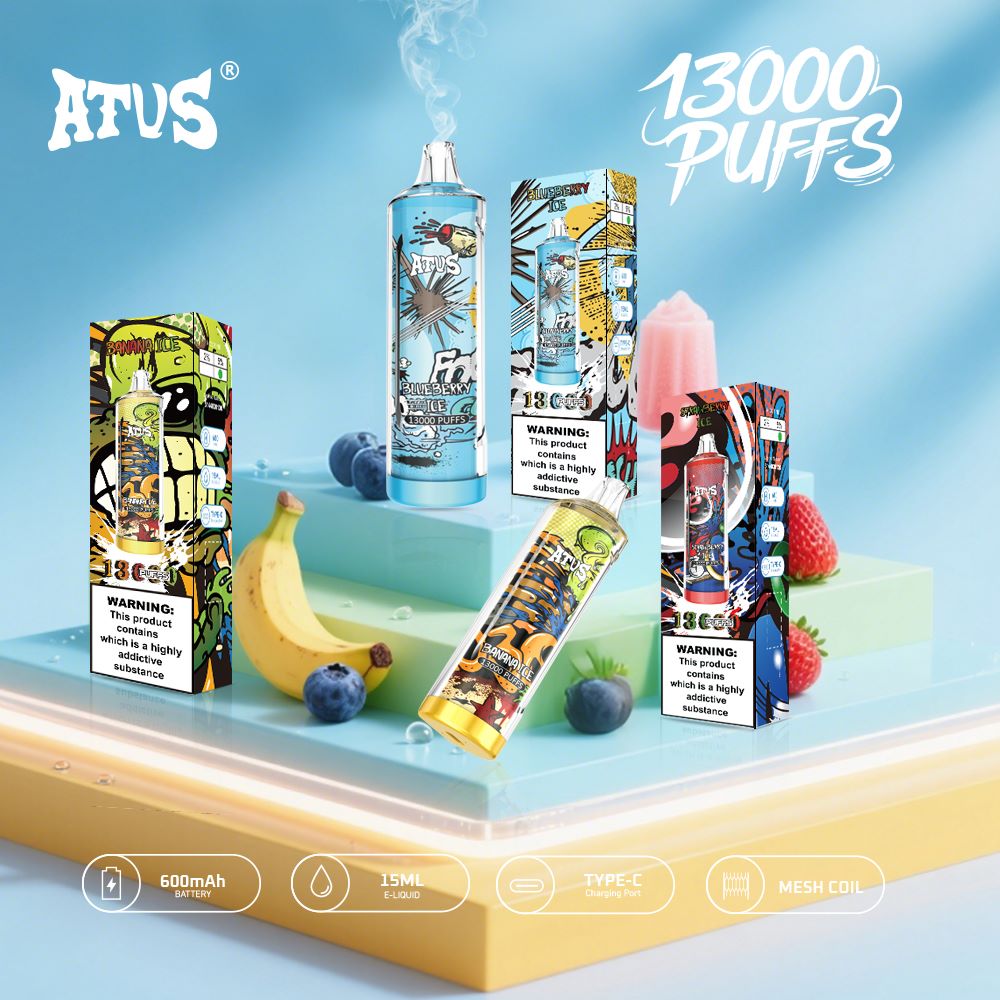 DE018 13000 Puffs Disposable Vape with rechargeable ATVS Vape