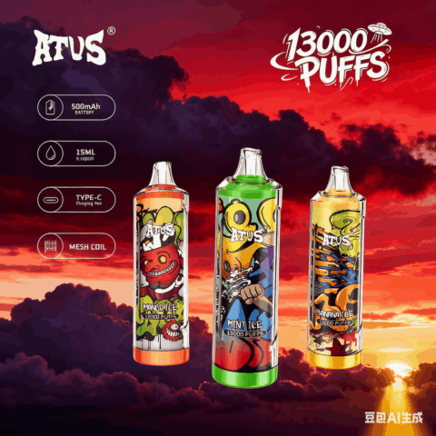 DE018 13000 Puffs Disposable Vape with rechargeable ATVS Vape