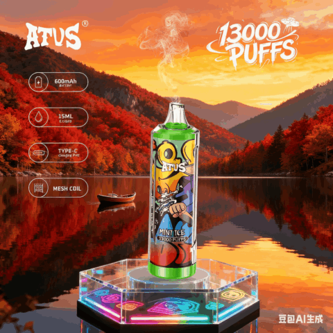 DE018 13000 Puffs Disposable Vape with rechargeable ATVS Vape