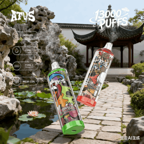 DE018 13000 Puffs Disposable Vape with rechargeable ATVS Vape