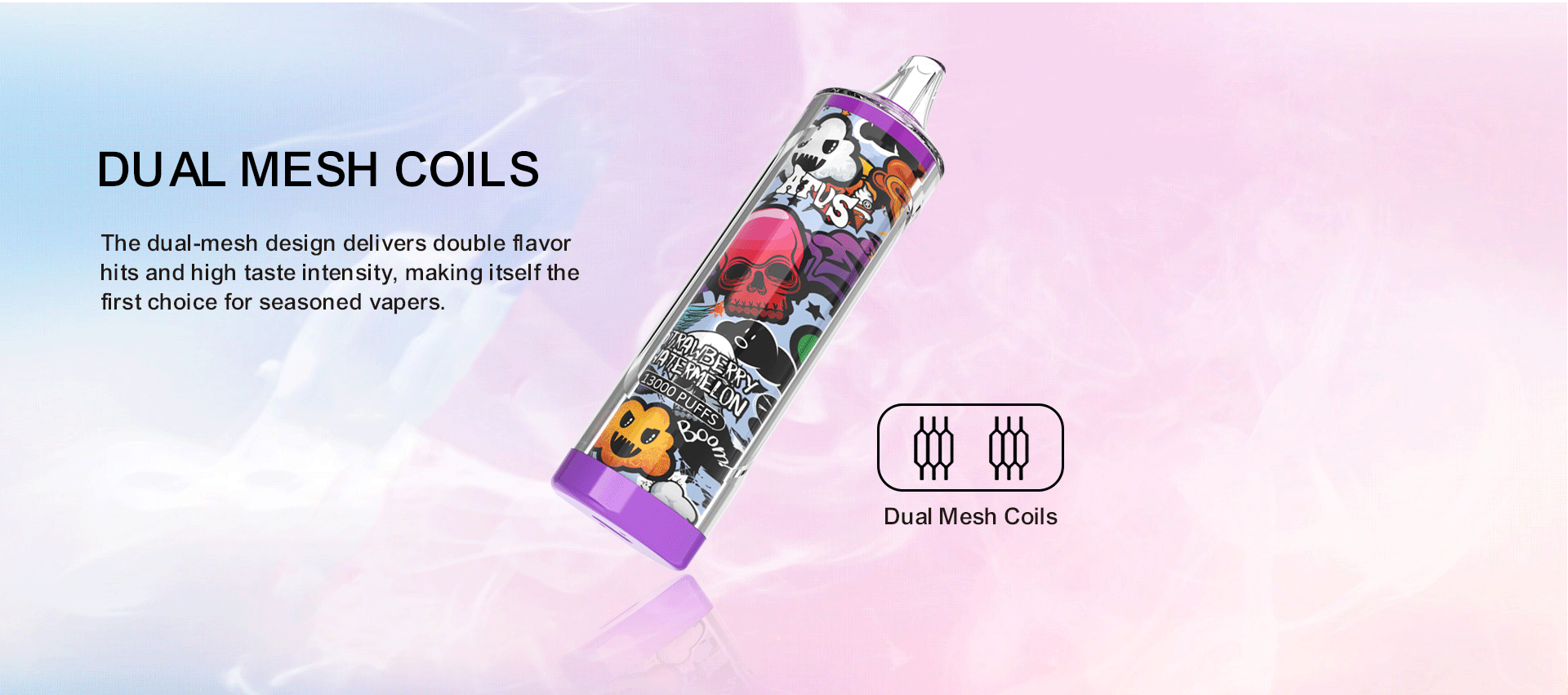 DE018 13000 Puffs Disposable Vape with rechargeable ATVS Vape
