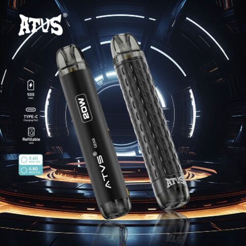 DE020 Refillable Pod Kit System Device with Adjustable Airflow MTL RDL ATVS Vape