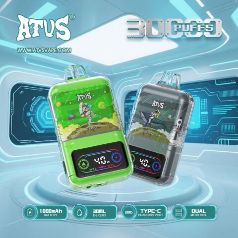 DE021 30000 Puffs Disposable Vape with LED display screen and adjustable airflow MTL DTL