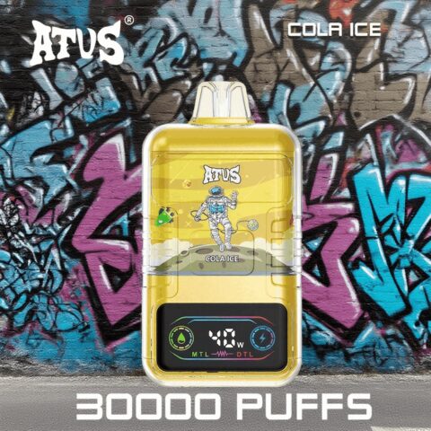 DE021 30000 Puffs Disposable Vape with LED display screen and adjustable airflow MTL DTL