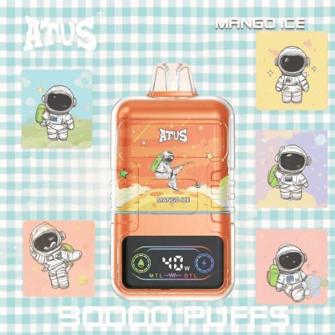 DE021 30000 Puffs Disposable Vape with LED display screen and adjustable airflow MTL DTL