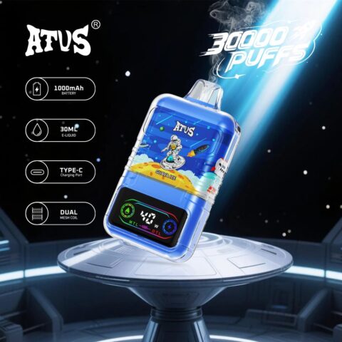 DE021 30000 Puffs Disposable Vape with LED display screen and adjustable airflow MTL DTL