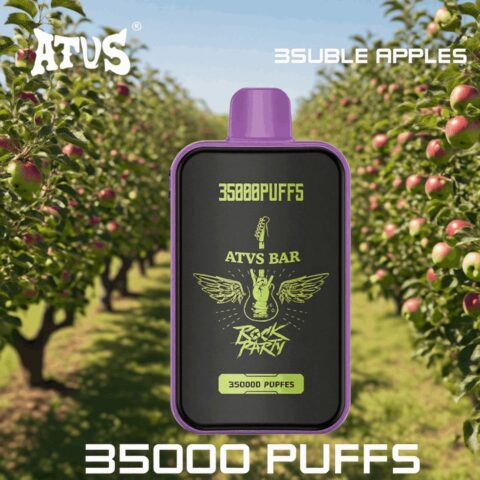 DE022 35000 Puffs Disposable Vape with Full screen rechargeable and adjustable airflow ATVS Vape