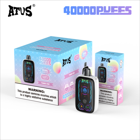 DE023 40000 Puffs Disposable Vape with Full screen rechargeable and adjustable airflow ATVS Vape