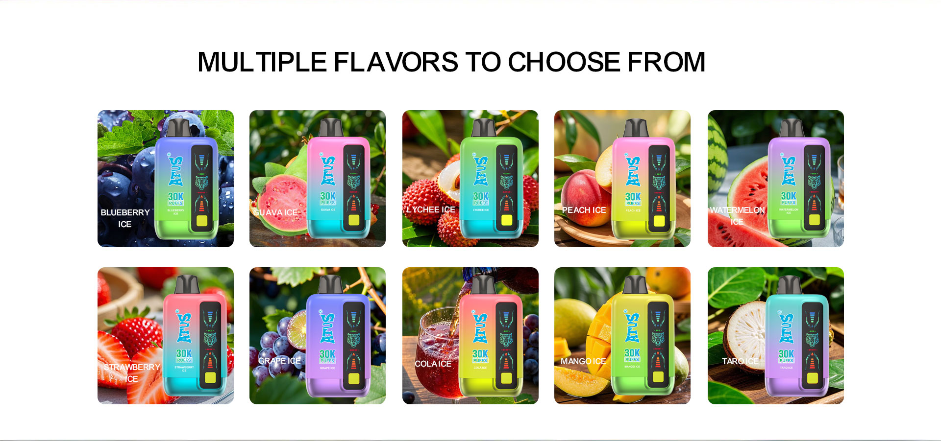 DE026 30000 Puffs Disposable Vape with LED display screen and adjustable airflow ATVS Vape