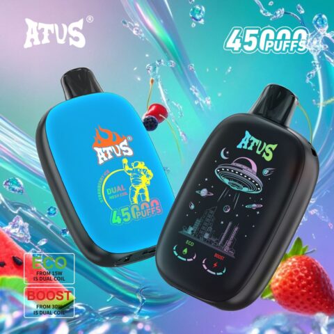 DE027 45000 Puffs Disposable Vape with rechargeable and adjustable airflow ATVS Vape