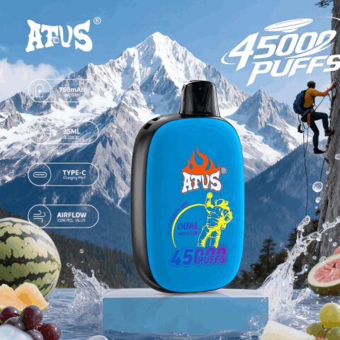 DE027 45000 Puffs Disposable Vape with rechargeable and adjustable airflow ATVS Vape